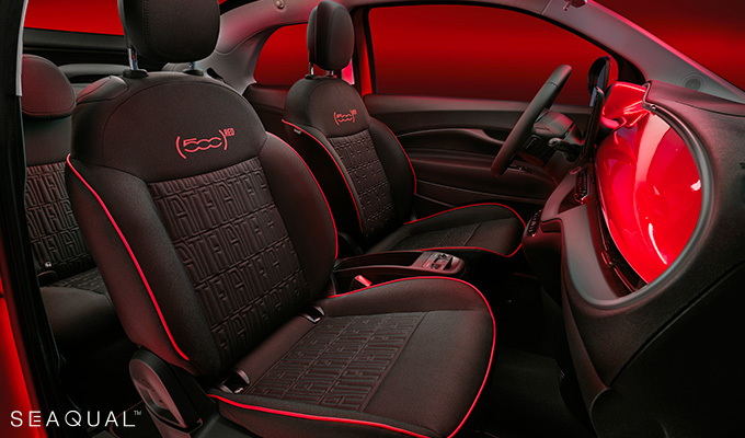 New dedicated seats with Seaqual® Yarn, in 3 exclusive variants 
