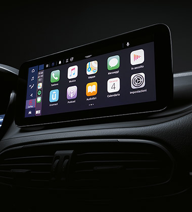 10” RADIO met draadloos CarPlay/Android Auto